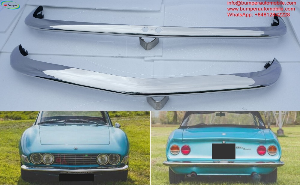 Fiat Dino Spider 2.0 bumpers (1966-1969)