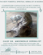 The powerful spiritual herbalist in Nigeria