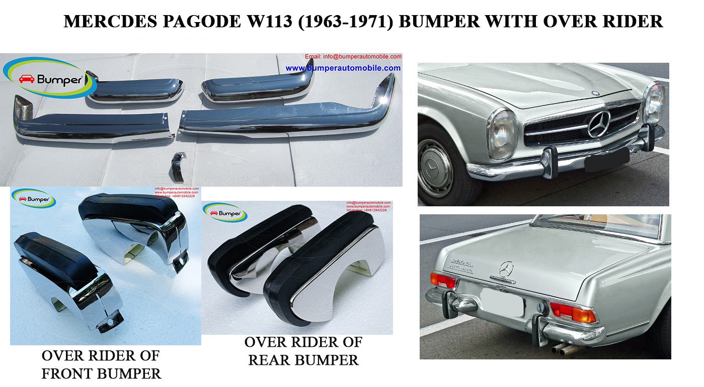Mercedes Pagode230SL250SL280SL bumper(1963 -1971)