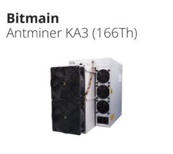 Wholesales – Bitmain Antminer KA3 166ths KDA