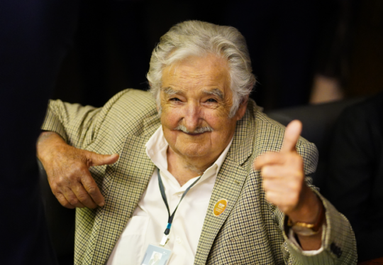 ចូសេ មូជីកា (Jose Mujica) អតីតប្រធានាធិបតីអ៊ុយរ៉ាហ្គាយ